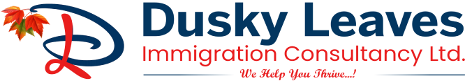 Dusky Leaves Immigration Consultancy Ltd header logo for website navigation
